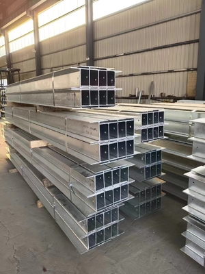 Sıcak valye galvanizlenmiş çelik C Bölümü Taşları PFC 100 X 50 kiriş