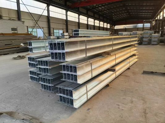 ACRS Sıcak Batırılmış Galvanizli C Bölümü Çelik Paralel Flanş Çubukları