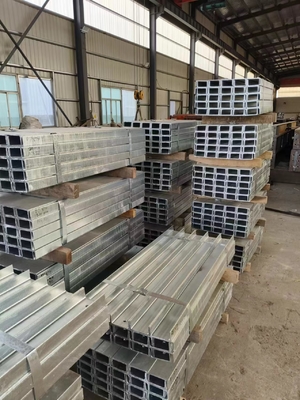 ACRS Galvanizli C Bölümü Kanal Yapı Çelik 100mm Ticari Binalar için