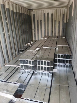 S275JR Galvanizli H kiriş destek duvarı delme bükme kaynak hizmeti