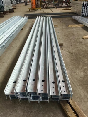 G300 Galvanizli I kiriş destek duvarı çelik yapı binası OEM