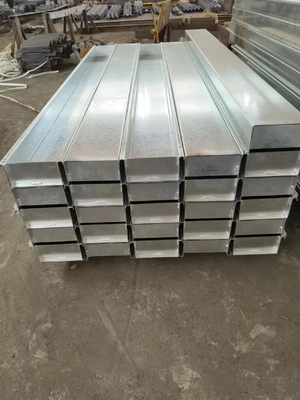Sıcak Kalite Galvanize Beton Sleeper Mold Bending Metal Plate Destek Duvar Sistemi