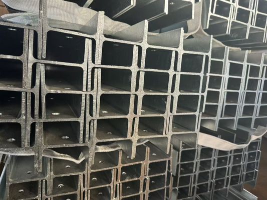 900-12000mm Yüzey Galvanizli I kiriş Destek Duvarı Yüksek korozyon direnci Çevre dostu için geri dönüştürülebilir