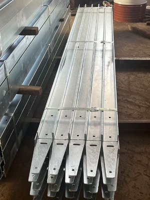 Korozyona dayanıklı 900-12000mm Galvanizli Çelik I kiriş destek duvarı