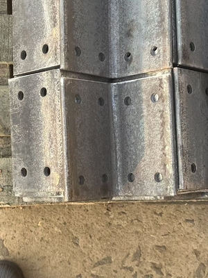 100*100*8 mm Galvanizli Çelik Çaplı Lintel Güçlü ve Sağlam Yapılar için Mükemmel Çözüm