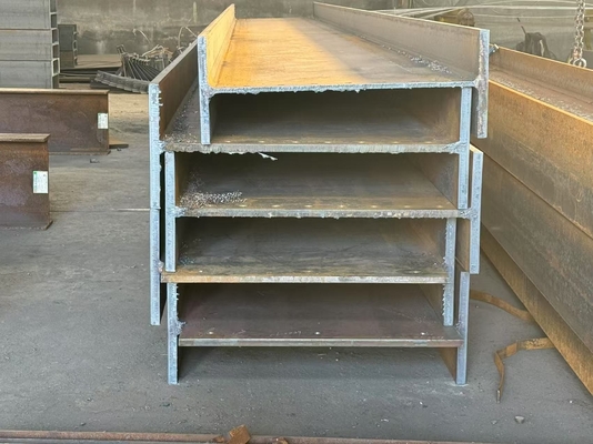 Büyük Boyutlu HEM Yüksek Eğiliş Gücü ve İyi Dayanıklılıklı Galvanizlenmemiş H kirişi