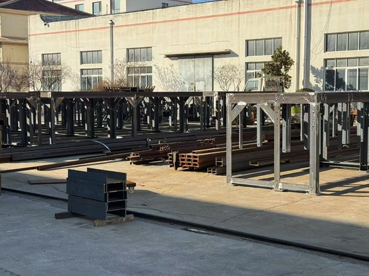 Yüksek Güçlü Elektrik Kabinesi Rüzgar Kulesi Altında Çelik Yapı Desteği Platformu