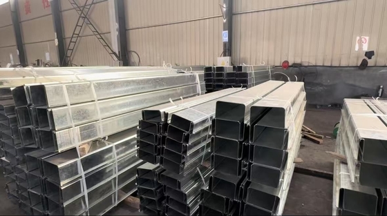 Büyük ölçekli inşaat için ağır yüklü çelik prefabrik beton kalıpları