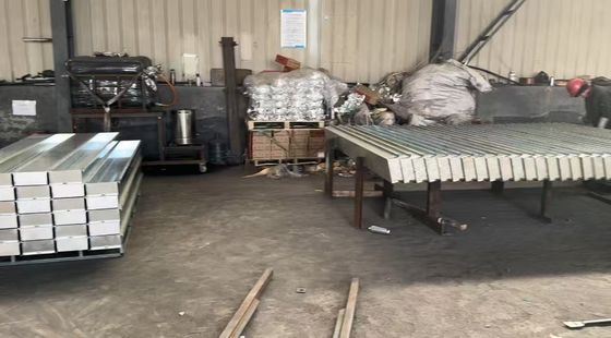 Uzun süreli yataklar 2-3 mm kalınlığında soğuktan yuvarlanmış beton yatak kalıpları