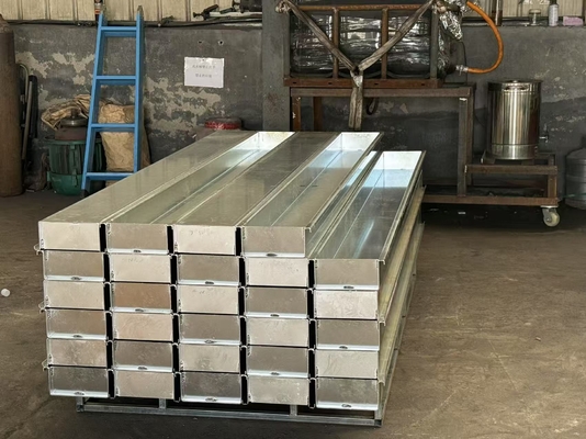 Endüstriyel Temel İnşaatı İçin Yüksek Güçlü Çelik Ön Yapı Beton Kalıpları Dayanıklı Ve Kullanım Direnci