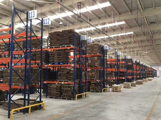 Kolay Kurulum Çok renkli Çift Derin Palet Racking Sistemi