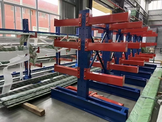 Ağır Güçlü Depolama için Düzenlenebilir Çift Derin Palet Racking Sistemi