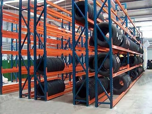 Çelik raf tepsisi Çift Derin Palet Racking Sistemi Depolarınız için çok yönlü ve özelleştirilebilir çözüm