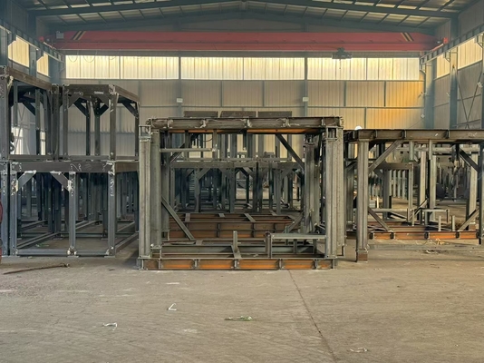 Sıcak Dip Galvanizli Rüzgar Kulesi Alt Elektrikli Kabine Destek Platformu Sağlam Dayanıklı Boltlu Kurulum
