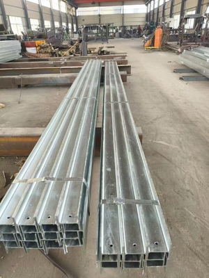Q235B Sınıf Aisi Standart Endüstriyel için galvanizli H kirişi