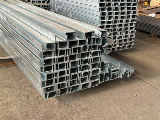 Endüstriyel için kalıcı galvanizli C kanallı çelik
