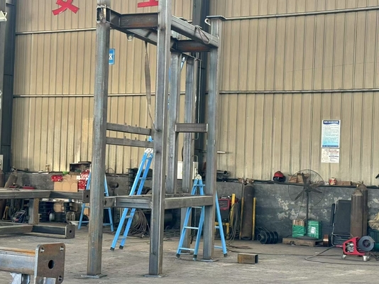 Rüzgar Kulesi Elektrikli Ekipmanları için Özel Korrozyona Karşı Çelik Destek Çerçeve