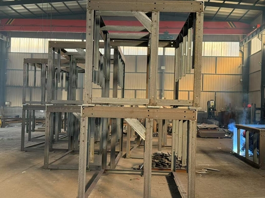 Çelik Rüzgar Enerjisi Kulesi Temel Elektrik Koruma Bracket Özel Endüstriyel için