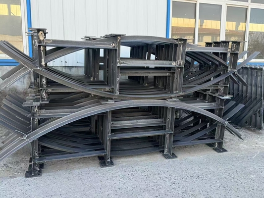Sıcak Dip Galvanizli Çelik Yapı Platformu Rüzgar Kulesi Altında Elektrik Kabinesi Destek