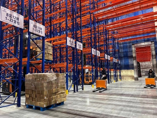 Depo 2-5 Seviye korozyon koruması ve çıkarılabilir tel örgü döşeme ile çelik palet raf tepsisi