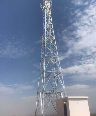 ISO 9001 Standardına Uygun Özelleştirilebilir Dörtgen Açı Çelik İletişim Telekom Kulesi